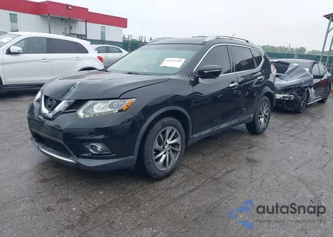 2015 Nissan Rogue Sl из США, поврежденный, VIN 5N1AT2MVXFC796319